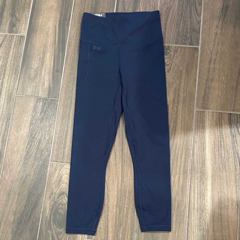 Under Armour Motion women’s Navy Blue Leggings XS 0
